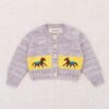 Misha & Puff Horse Trot Cardigan Mist