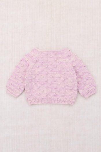 Misha & Puff Baby Summer Popcorn Sweater - Aura