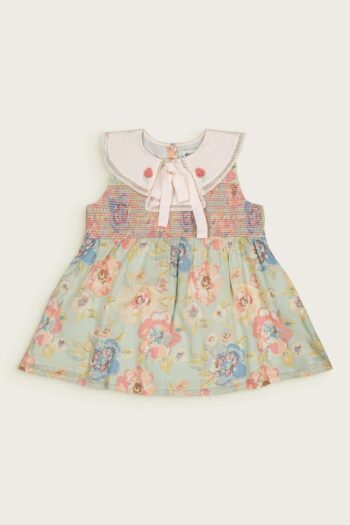 Bachaa Aquaverde Blouse & Short Set Watercolor