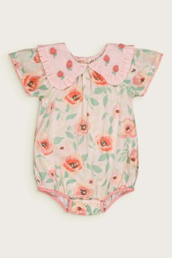 Bachaa Eden Romper Poppy