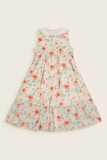 Bachaa Eglantine Long Dress Poppy