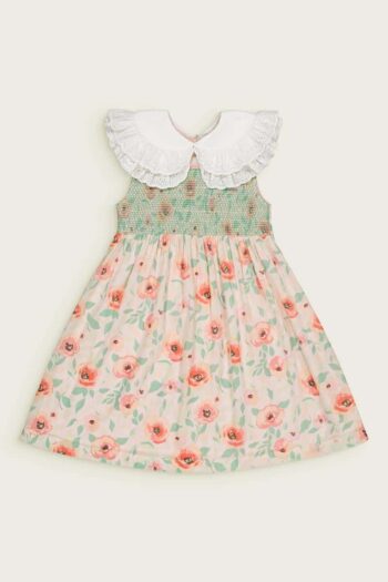 Bachaa Emeraude Dress Poppy