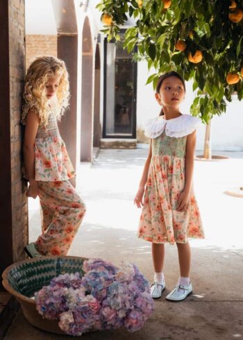 Bachaa Emeraude Dress Poppy