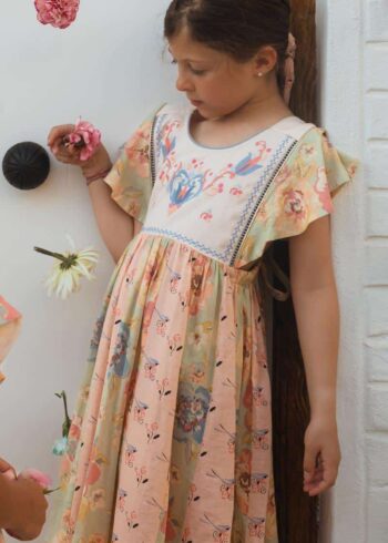 Bachaa Floraison Long Dress