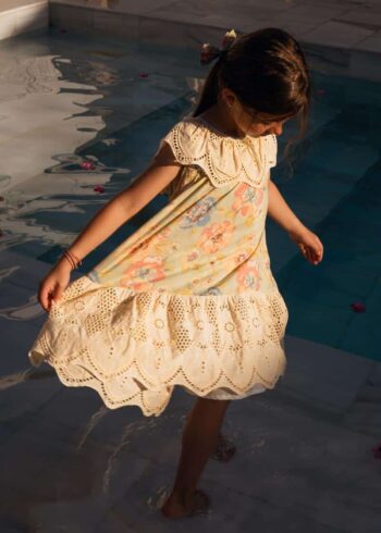 Bachaa Forest Dress Watercolor