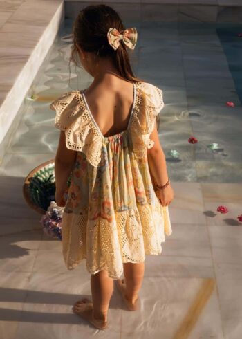 Bachaa Forest Dress Watercolor