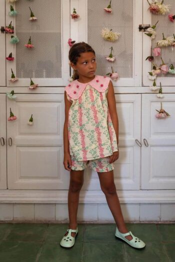 Bachaa Ice Flow Blouse & Short Set Watercolor
