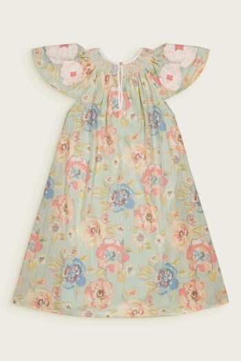 Bachaa Jade Dress Watercolor