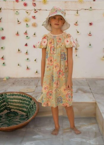 Bachaa Jade Dress Watercolor