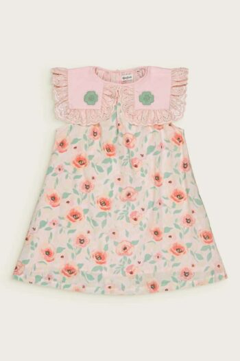 Bachaa Rose Quartz Dress Poppy