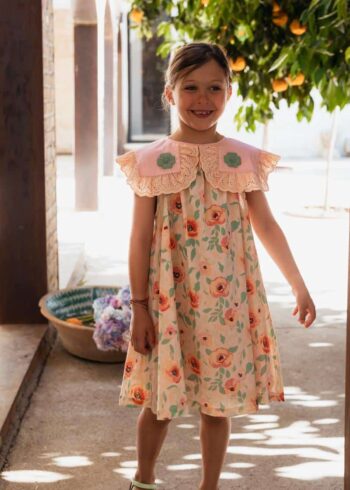 Bachaa Rose Quartz Dress Poppy