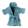 Maileg Bathrobe Mouse Dusty Blue