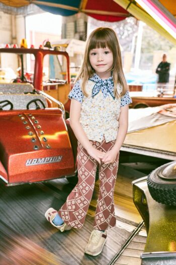 Misha & Puff A Pant and - Blue Ribbon Lisse Fields Scout Tee