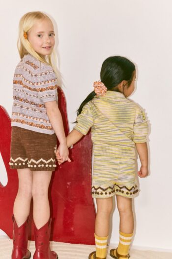 Misha & Puff Katya Blouse Mist eyelet