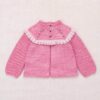 Misha & Puff Ruffle Cardigan Azalea