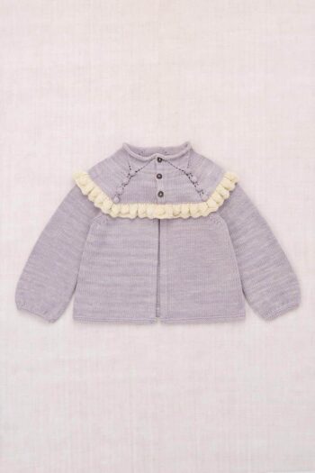 Misha & Puff Ruffle Cardigan Mist