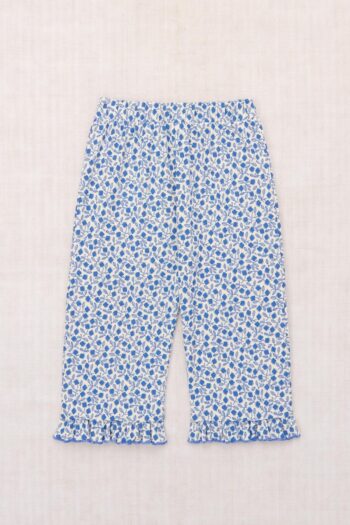 Misha & Puff Ruffle Pedal Pusher - Blue Ribbon Lisse Fields