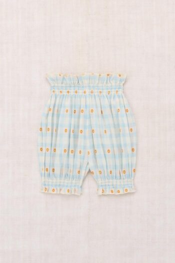 Misha & Puff Baby Bloomer - Bright Sky Blossom Plaid_1