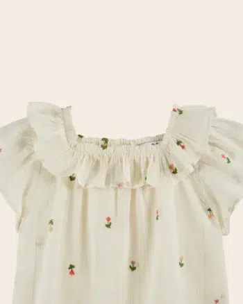 Emile et Ida Blouse Cream Tulip