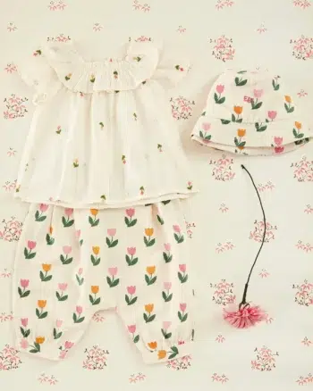 Emile et Ida Blouse Cream Tulip