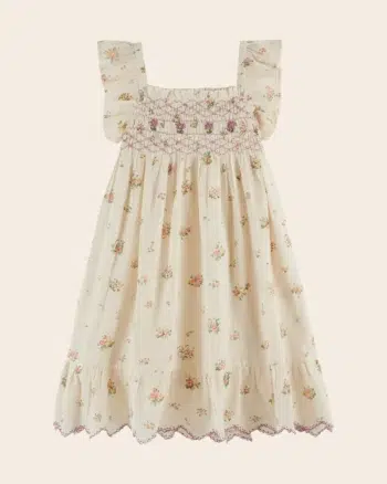 Emile et Ida Dress Floral Smocked Althea