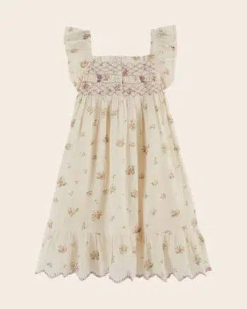 Emile et Ida Dress Floral Smocked Althea