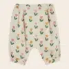Emile et Ida Harem Pants Cream Tulips