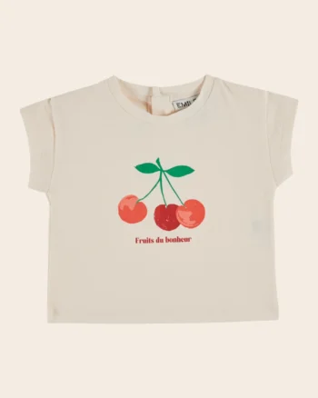 Emile et Ida T-shirt Cream Cherries