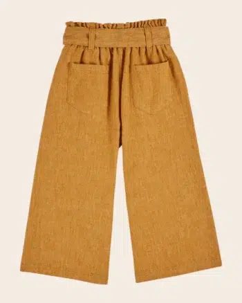 Emile et Ida Trousers Tied Mustard Heather