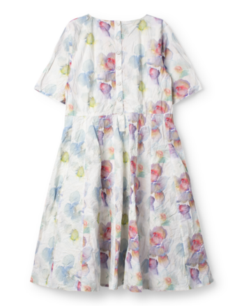 Ewa i walla Prophecy Floral Dress back