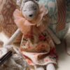 French Bunnette Small in Vintage Floral Dress