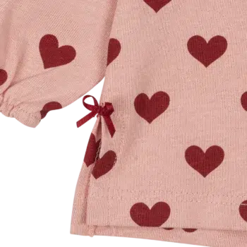 Konges Slojd Drey Slit Pants Amour Rouge waist