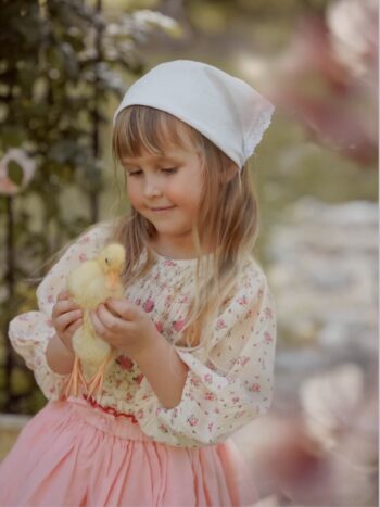 Little French Heart Emile et Ida blossom skirt by Ksenia Berenger