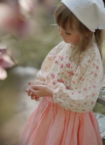 Little French Heart Emile et Ida blossom skirt by Ksenia Berenger