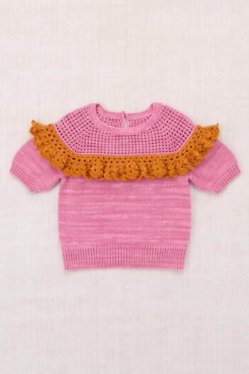 Misha & Puff Crochet Joya Top Azalea