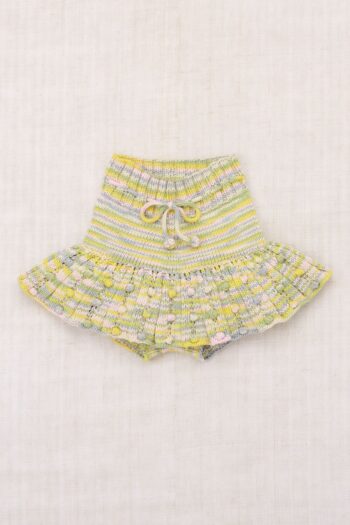 Misha & Puff Eyelet Popcorn Skating Skirt Bubble Space Dye