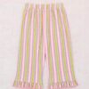 Misha & Puff Ruffle Pedal Pushers Aura Vaquero Stripe