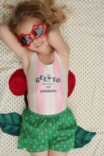 Pomia Swimsuit Candy Rose Stripe