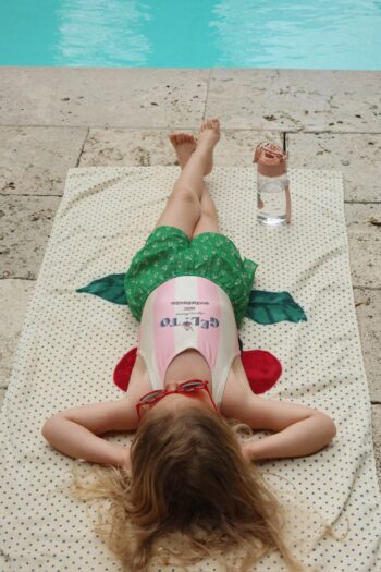 Pomia Swimsuit Candy Rose Stripe