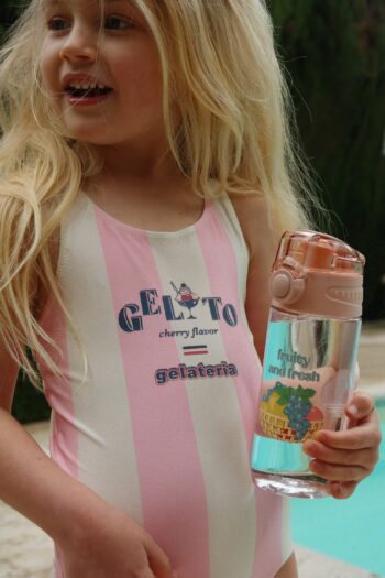 Pomia Swimsuit Candy Rose Stripe