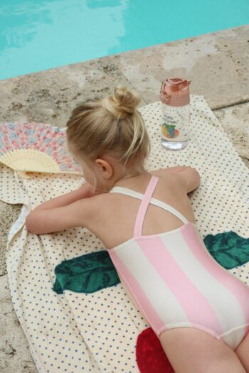 Pomia Swimsuit Candy Rose Stripe