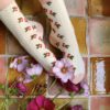 Bonjour Diary Farandole Flower Socks Pink