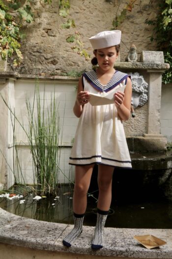 Bonjour Diary Sailors Dress Ivory