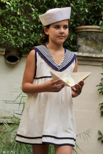 Bonjour Diary Sailors Dress Ivory