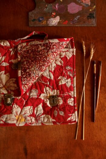 Bonjour Diary School Bag Gauguin Back