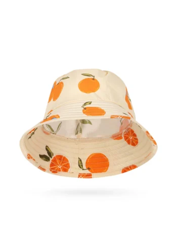 Konges Bucket Hat Arancia Blu