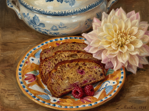 Little French Heart Cake