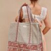 Suranne Diary Quilted Market Bag Deckchair Stripe