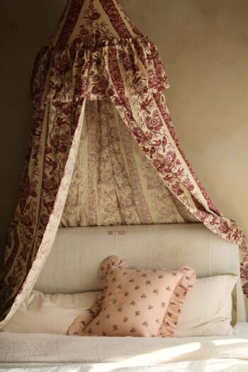 Suranne Diary Quilted Pillow Case Garden Flowers
