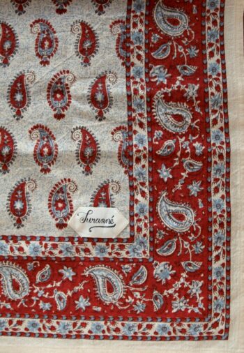 Suranne Diary Tablecloth Cashmere Bandana Print